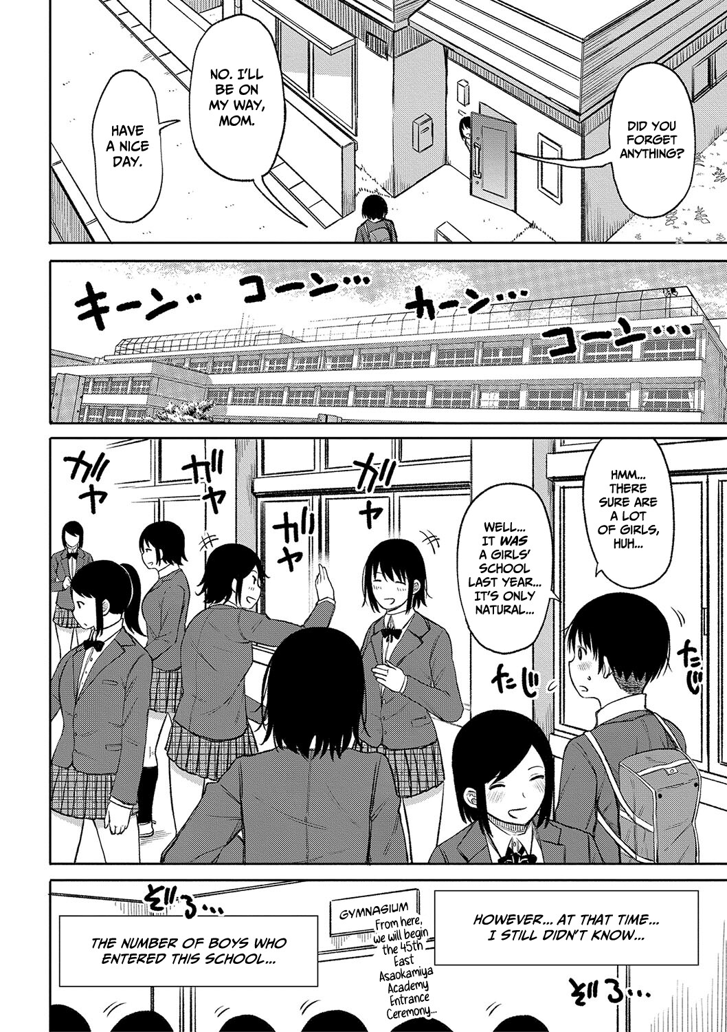 Hentai Manga Comic-When I Entered a Coeducational School This Year, I Was the Only Boy-Read-4